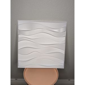 Art3d Decorative 3D PVC Wall Panel,12-Pack 19.7 x 19.7 in., 32 Square Feet